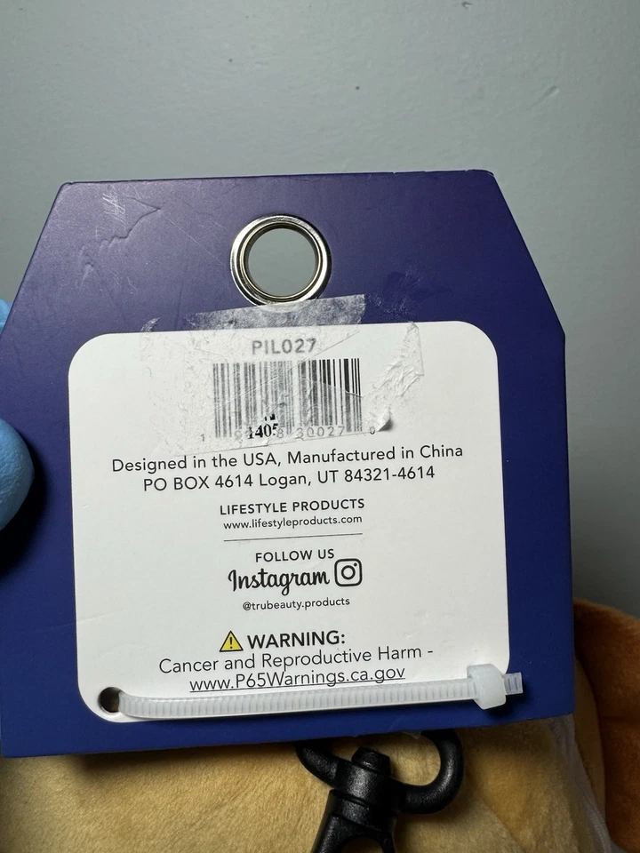 Almohada de viaje Lifestyle Products 2-1 Pug perro cachorro - Combo de máscara facial y almohada Foto 3 de 4