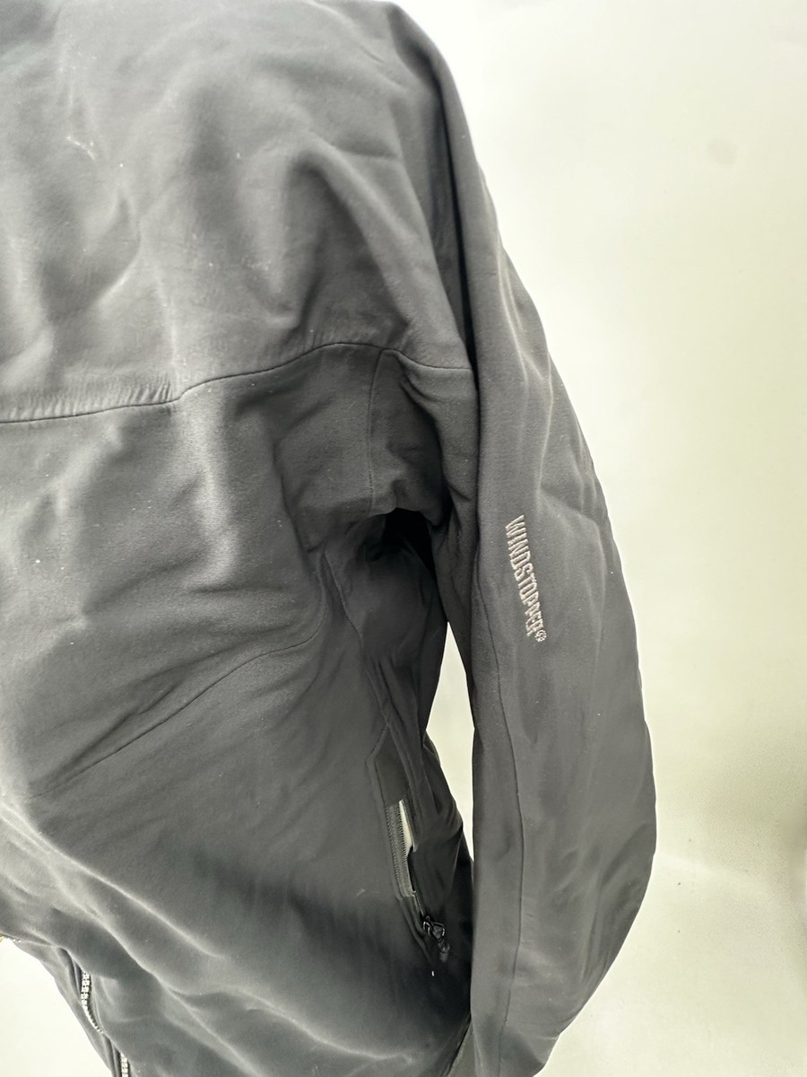 VINTAGE Arc'teryx XL Men Black Sigma AR Windstopper Softshell
