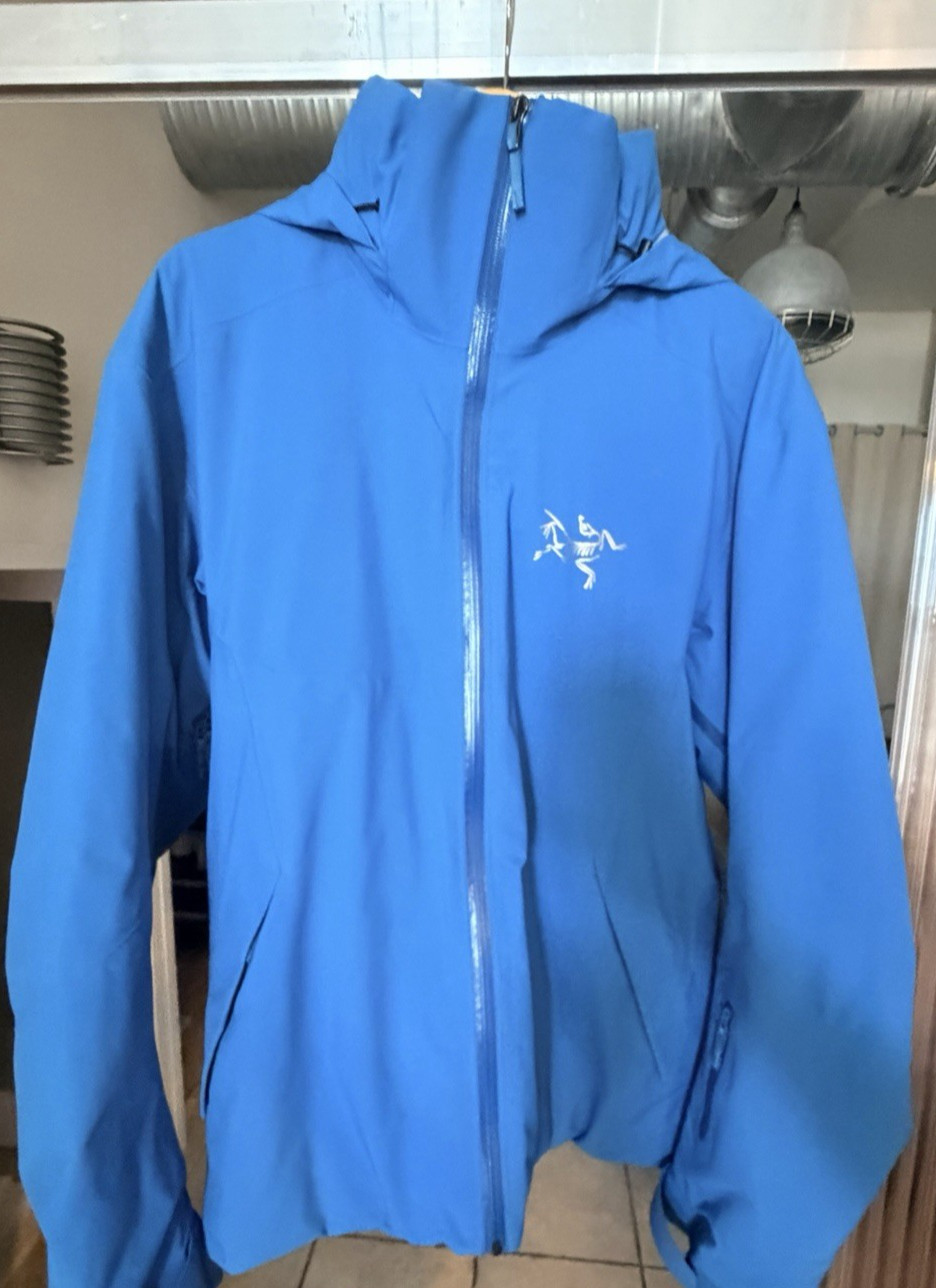 Arc'teryx Shuksan Gore-Tex Insulated Ski Jacket - Men's Large Blue Macaw - RARE image 4