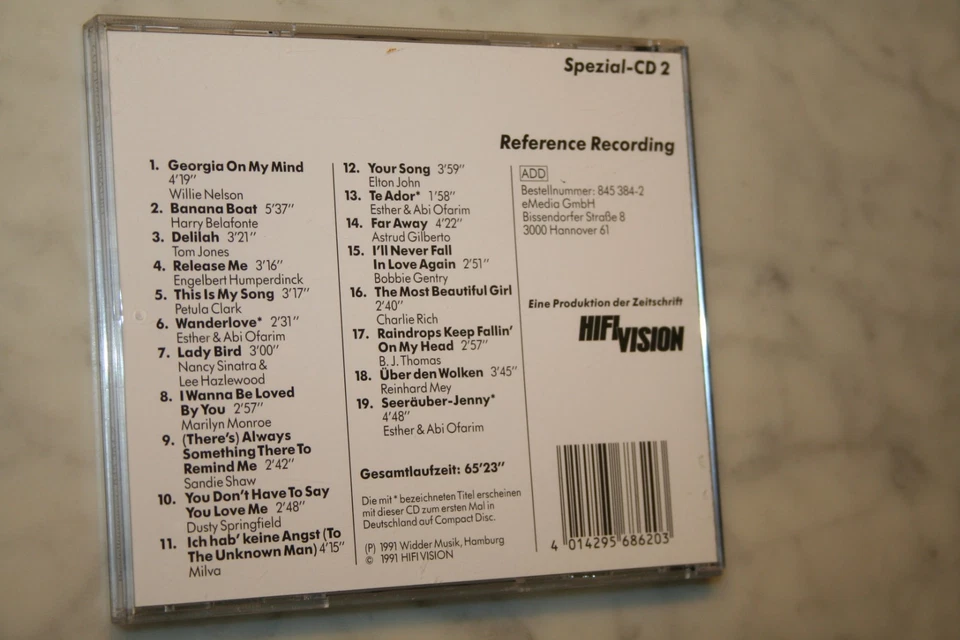 Hifi Visionen Reference Recording - Spezial-CD 2 - Bild 2 von 2