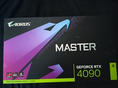 GIGABYTE AORUS GeForce RTX 4090 MASTER 24GB GDDR6X Grafikkarte
