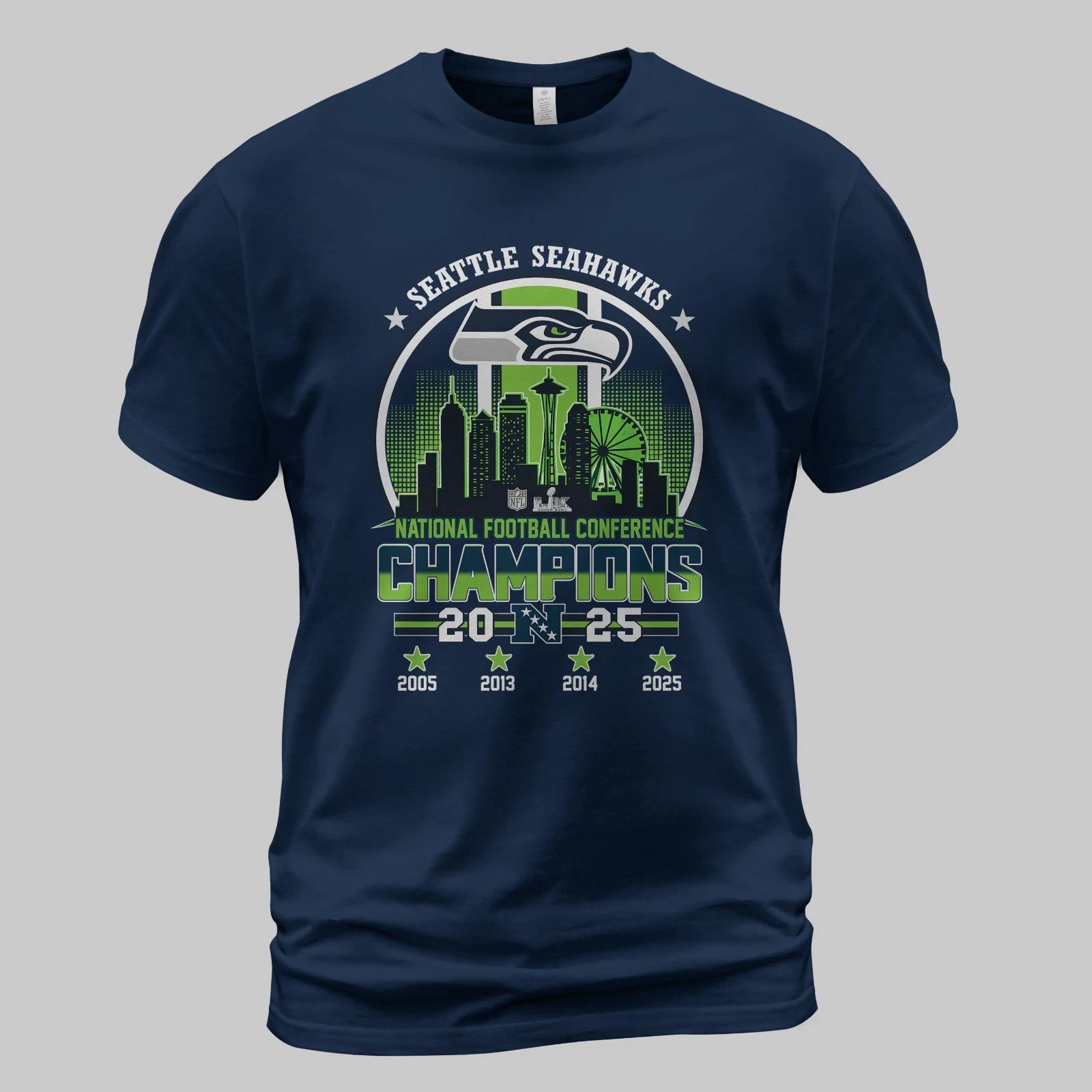 2025 NFC Championship Seattle Seahawks Fans Gift TShirt