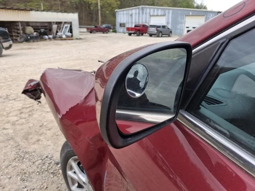 Used Left Door Mirror fits: 2017 Jeep Cherokee Power manual folding painted non-