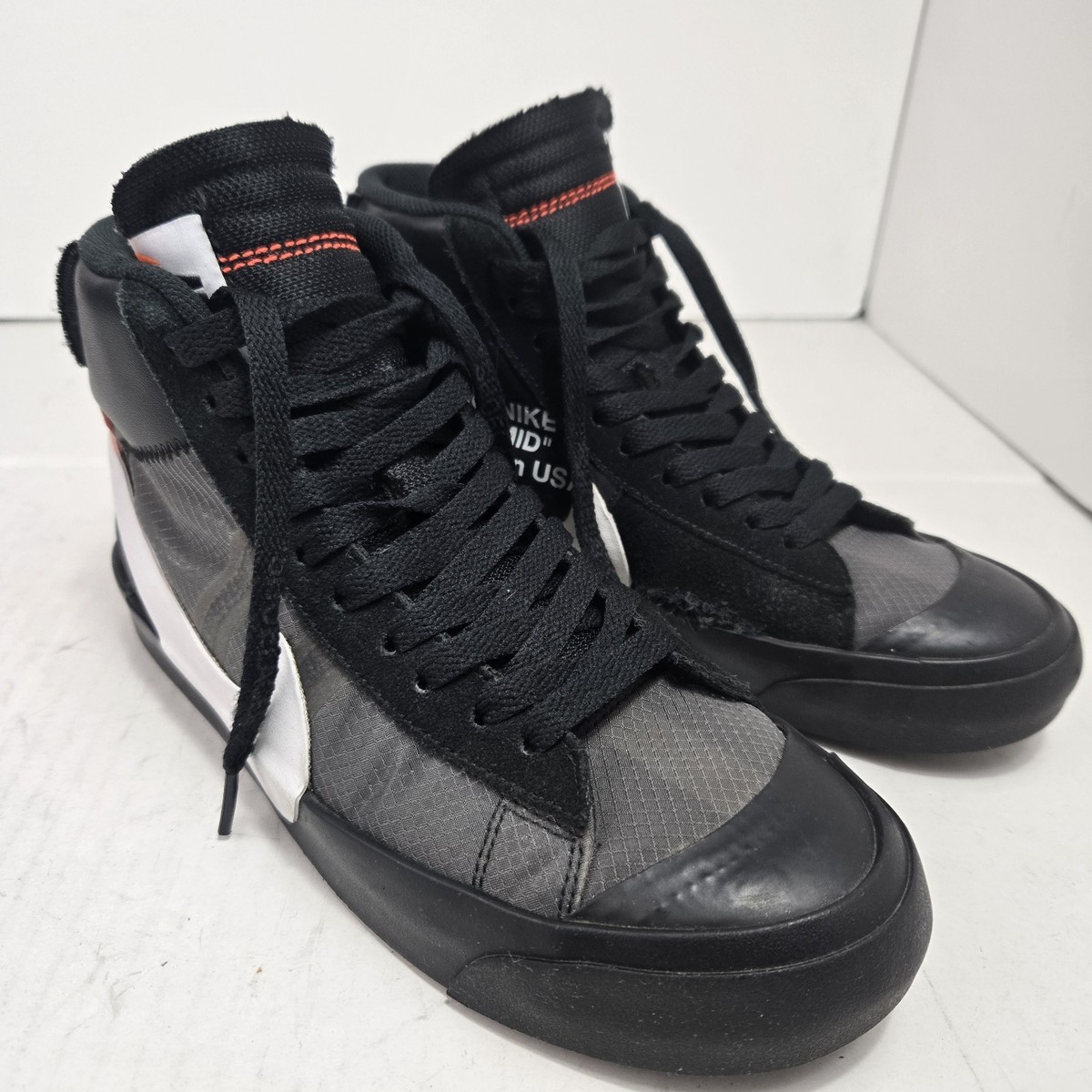 Off-White x Nike Blazer Mid Grim Reapers Men's Sz 7.5 Women's Sz 9