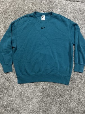 nike teal crew neck sweatshirt