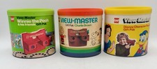 VINTAGE LOT OF 3 GAF View-Master Gift Paks Disney Winnie the Pooh Charlie Brown