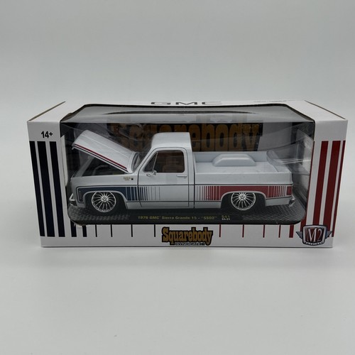 M2 MACHINES 76 GMC SIERRA GRANDE 15 SS02 S41 SQUARE BODY SYNDICATE 1/24 - Picture 1 of 7