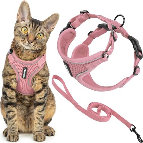 Voyager Ausbruchsicheres Katzengeschirr Und Leine, Set Mit Reflektierenden-image