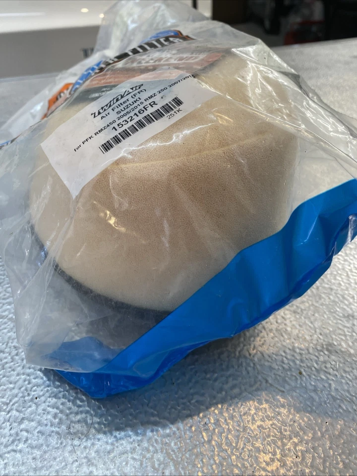 Kit de flujo de potencia Twin Air 153216FR filtro de repuesto contra incendios Suzuki RMZ 450 250 Foto 3 de 4