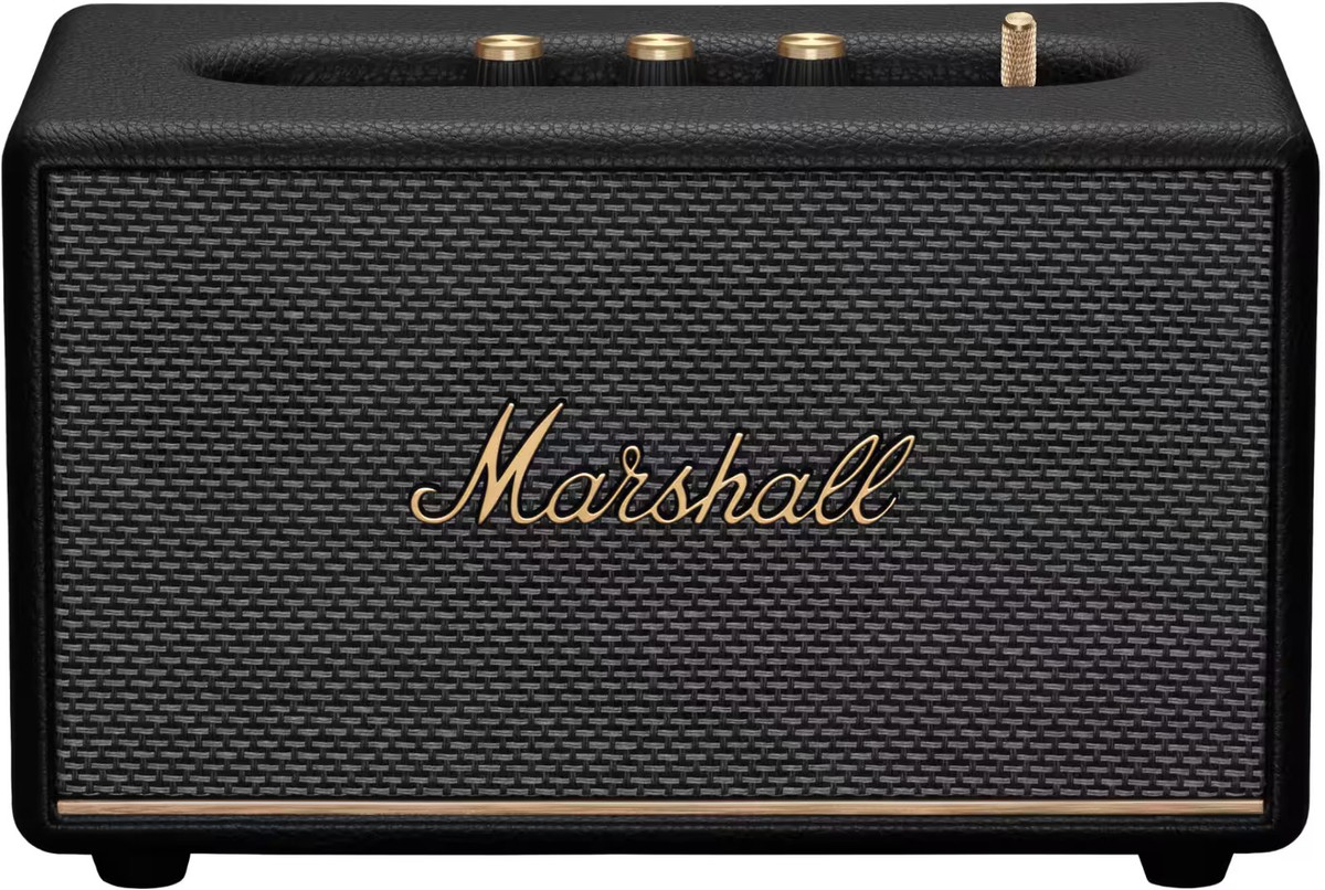 maki　Acton 3 Bluetooth Black Acton III Bluetooth speaker with powerful sound & classic