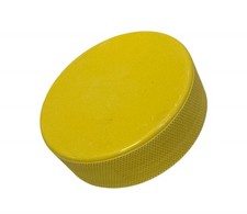 Eishockey Puck Gelb