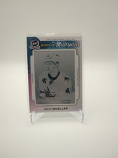 Mirco Mueller Rookie Masterpiecees 1/1 Printing Plate Card 2014-15 Upper Deck.... rookie card picture