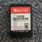 Nintendo Super Smash Bros. Ultimate Nintendo Switch Game Cartridge E10+ NTSC-U/C