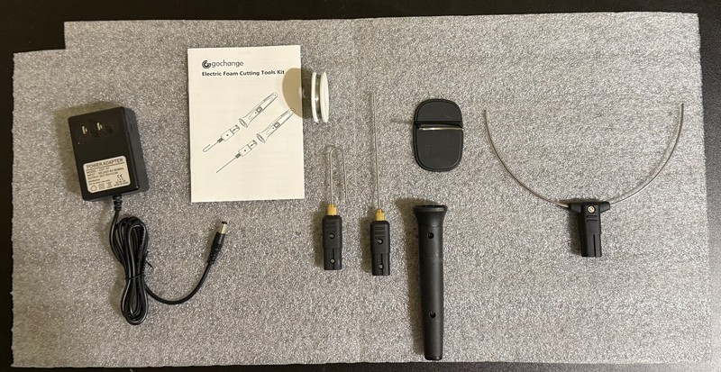 GoChange 3 in 1 Foam Cutter Electric Foam Cutter Tool Assembly