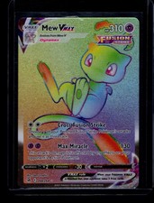 Mew VMAX | Fusion Strike #268/264 Rainbow Rare | Near Mint on eBay