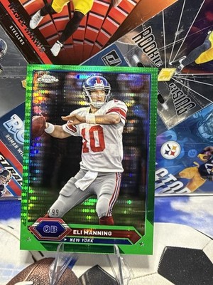 2023 Topps Composite Eli Manning #23 Green Pulsar /99