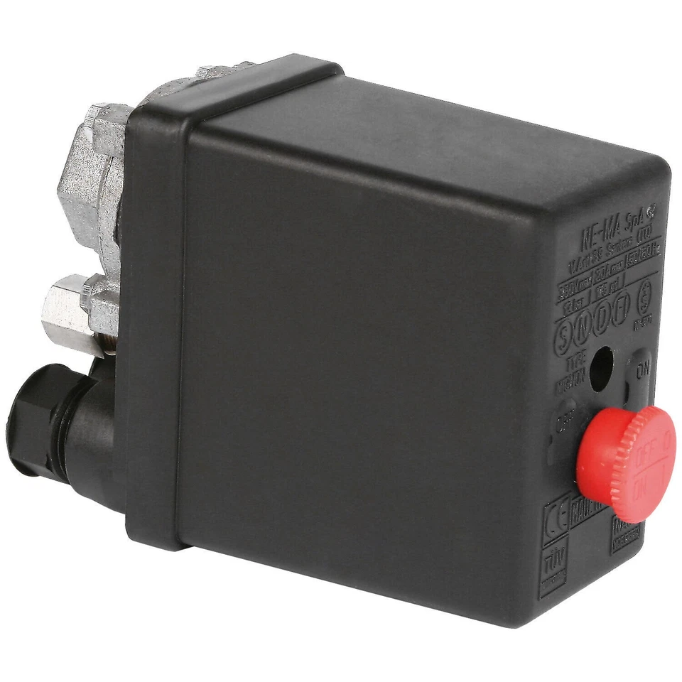 SIP 1/4" 1-Way Pressure Switch Safety Valve Air Compresor Pressure Control 02314 - Image 4 of 4