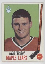 1969-70 Topps Brit Selby (Wearing Philadelphia Flyers Jersey) #48 6o3