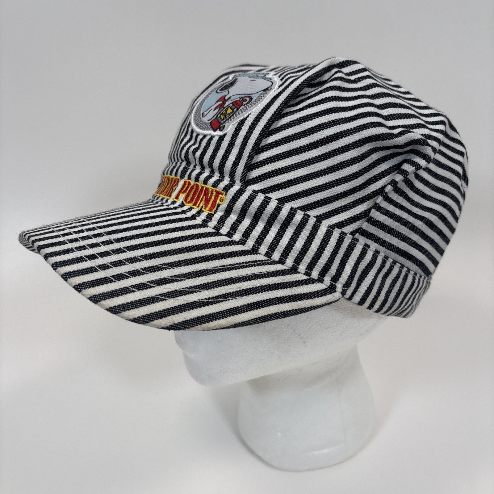 Cedar Point Train Conductor Hat Snoopy Vintage 90… - image 3