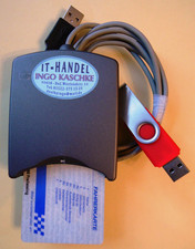 Lesegerät + 1-GB USB-Stick + Software zum Auslesen der digitale LKW-Fahrerkarte