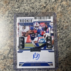 2024 Contenders Ray Davis Rookie Ticket Variation Auto RC #137