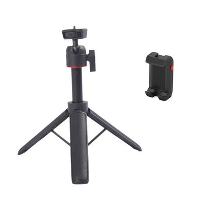 Tripod Stand with Phone Holder Clip Multiple Function for Cameras Adjustable