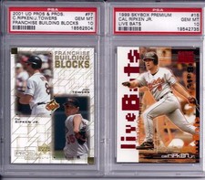 2001 UPPER DECK PROS & PROSPECTS CAL RIPKEN   BUILDING BLOCKS PSA 10 POP 1