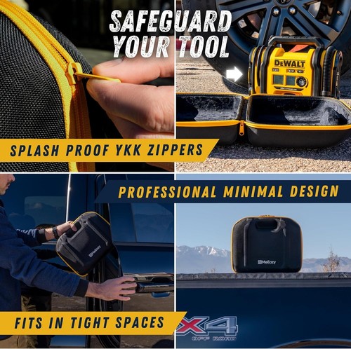 Estuche Rígido Compresor de Aire Compatible con Inflador de Neumáticos DEWALT 20V MAX DCC020IB - Imagen 6 de 8