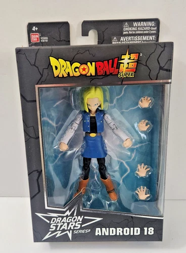 DragonBall Z Super - Dragon Stars Series - ANDROID 18 Figura de Acción Bandai