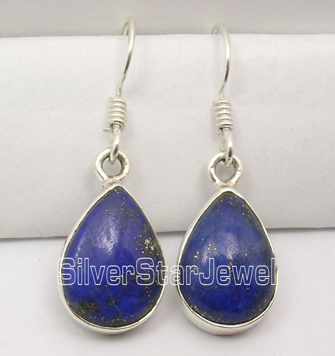 AT A SPECIAL PRICE | 925 Solid Silver Earrings, Highly Polished Real Gemstones - Picture 24 of 28