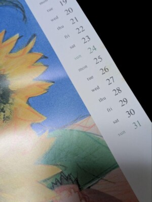 Slam Dunk 1997 Wall Calendar Takehiko Inoue Vintage Character