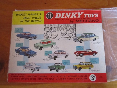 DINKY TOYS DIE-CAST SCALE MODELS BY MECCANO 1964 Catalogue *** GREAT ***