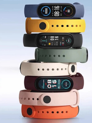 #ad #ad Strap For Xiaomi Mi Band 3 4 5 6 7 Fitness Bracelet Sport Wristband Watch $3.99