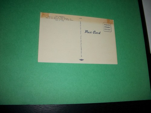 VINTAGE PAT O'BRIENS MAIN BAR NEW ORLEANS, LA POST CARD - Picture 3 of 3