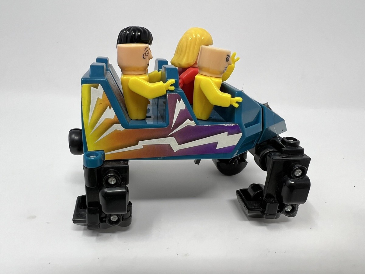 Knex Storm Mountain Roller Coaster Blue Car, Manual, People