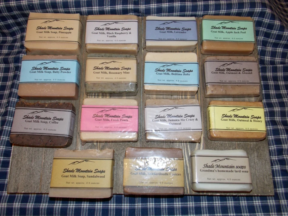 Goat Milk Soap Homemade / Handmade Moisturizing - 4 oz bar -Coffee - Image 2 of 4