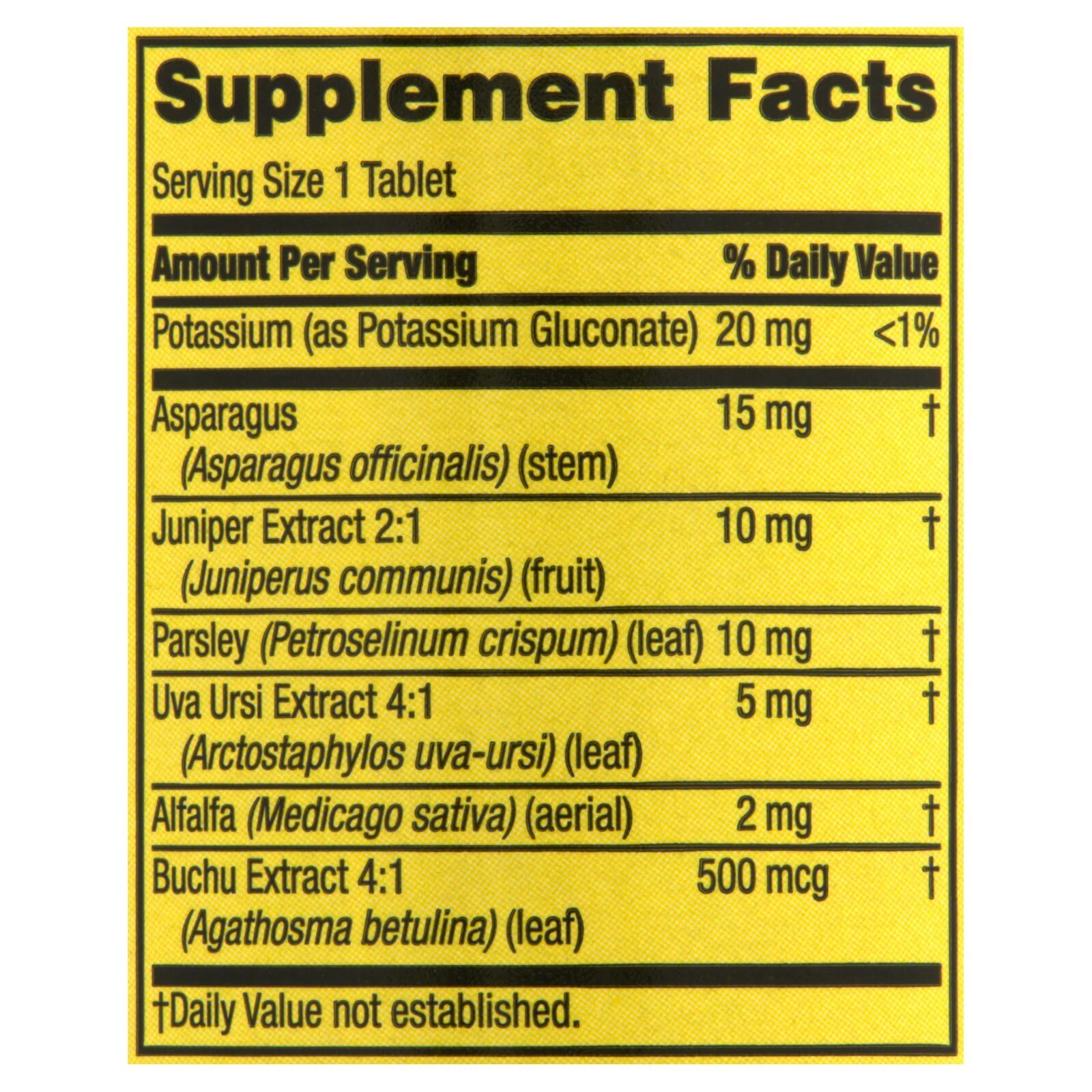 Spring Valley Water Pills Dietary Supplement, Supports fluid balance 60