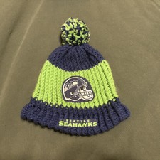 Seattle Seahawks NFL Youth adult small  Stocking Winter Knit Hat Beanie