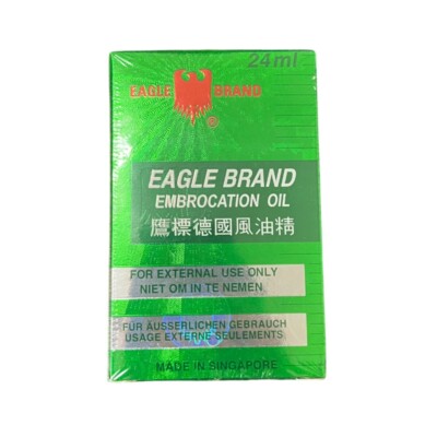 24ml Eagle Brand Einreibungs Öl nur äußerlichen Gebrauch Embrocation Oil externa