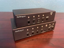StarTech Multi-Input HDBase Over CAT5 Extender Switch and Scaler Bundle T & R
