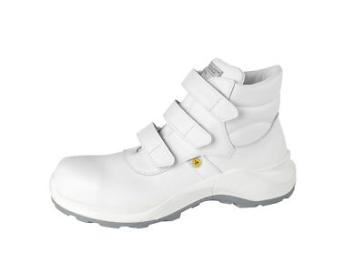 Amblers Safety FS513 Sicherheitsstiefel Herren – Weiß, Größe 40 2/3, Zehenschutz 200 J, SRC Rutschfest