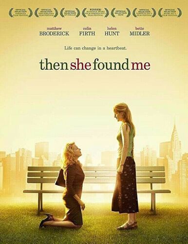 35mm Feature Then She Found Me 2007 Bette Middler Helen Hunt