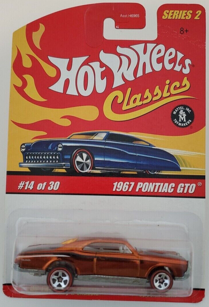 ミニカー Hot Wheels Classics 1967 PONTIAC GTO 2005 Hot Wheels CLASSICS 1967 Pontiac GTO | eBay