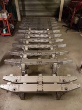 Landrover Defender 90 tdi rear replacement cross member with extensions 3MM