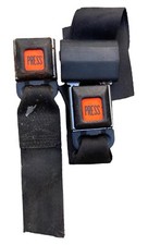 Jeep Wrangler Yj Rear Seat Belt Parts 87-95 Bright Press Oem