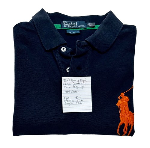 Polo vintage POLO RALPH LAUREN PARA HOMBRE talla XL - Imagen 11 de 11
