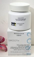 BEEKMAN 1802 SMOOTH LACTIC ACID  WILLOW BARK GOAT MILK BODY CREAM 8 fl oz