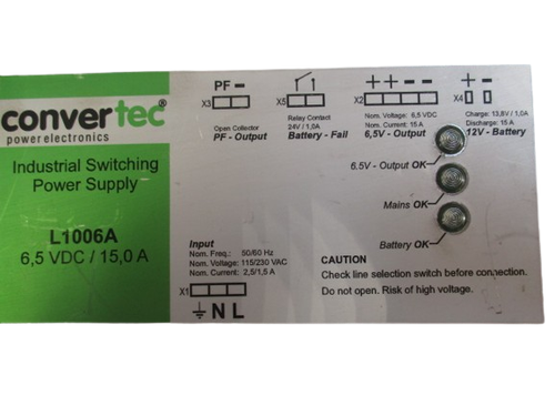 Alimentatore Convertec Power Electronics L1006A - IVA inclusa 19% - Foto 2 di 2