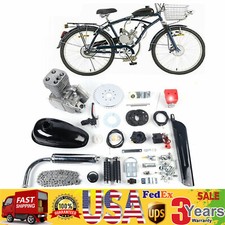 2-Stroke 100cc Bicycle Motor Kit Bike Motorized Petrol Gas Engine Set CDI