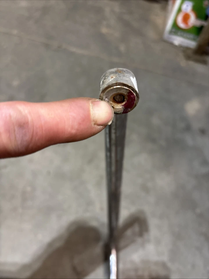 1974 Vintage Snowmobile John Deere 500 Wide Track Rear Tunnel Grab Bar - Image 2 of 4